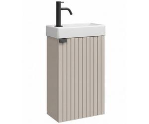 Badplaats Meuble Lave-Mains Bosco 40 x 22 cm - Beige - Meuble WC avec Vasque