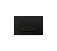 Badundu Plaque de déclenchement pour éléments muraux Geberit Delta UP100 et Sigma UP320 (noir mat).