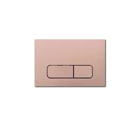 Badundu Plaque de déclenchement pour éléments muraux Geberit Delta UP100 et Sigma UP320 (or rose)