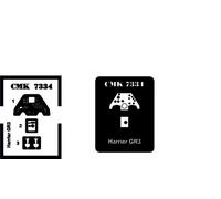 Bae Harrier Gr.3 - Jeu Intérieur (Conçu Pour Être Utilisé Avec Les Kits Airfix) Set Magnifiquement Détaillée Qui Contient Une No-Générique