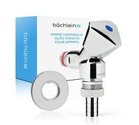 Bächlein Valve universelle auto-étanche pour machine avec clapet anti-retour, valve à siège incliné