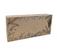 Bäckerei Spiegelhauer Carton à crampons 2000 g I Crampons de 2 kg I Inscription « Mit Liebe gebacken I Stollen » Boîte cadeau de Noël I Boîte à pâtisserie pour le rangement des crampons I Carton vide