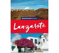 MAIRDUMONT – Baedeker SMART Lanzarote – Guide de voyage – reliure à spirale, carte pliée et atlas