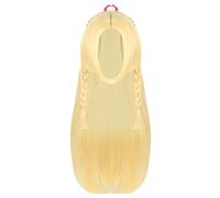 BAEHEU Marcille Donato Cosplay Delicious in Dungeon Meshi Perruque cheveux longs blonds avec tresses torsadées pour un look authentique Halloween Carnaval