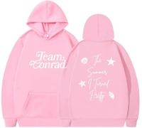 BaeKnyin Pull décontracté d'automne Lettre imprimée Hoodie Unisex Mode Couple Streetwear Sweatshirt à Capuchon lâche-PinkWhite-3XL1
