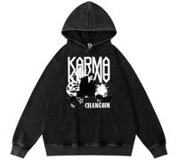 BaeKnyin Stray Kids Casual Jacket Unisex Outwear Sweatshirts Pull imprimé à la Mode à Manches Longues avec poches-Black16-M1