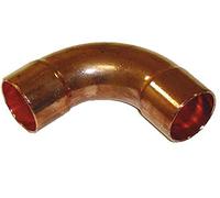Bänninger 9607-LT 3/8" Coude cuivre à braser FF 90° grand rayon 3/8