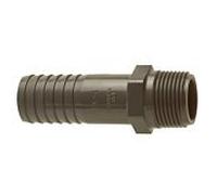 Bänninger Buse pour tuyau de pression en PVC-U 1680710032 R 2000 / 4 ", DN 8, avec filetage mâle conique