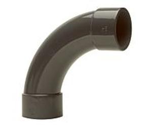 Bänninger coude PVC-U 90 ° 1420119012 63 mm, DN 50, manchon adhésif double face