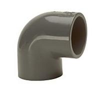 Bänninger PVC-U angle 90 degrés 1410119012 63 mm, DN 50, manchon adhésif double face