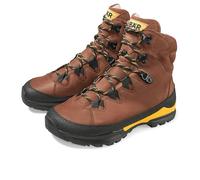 BÄR | Bottes de Randonnée Bergkomfort 2.0 | Homme | Bottillons | Bottes de randonnée avec 100% de liberté pour les orteils | Respirantes, marron, 42 EU