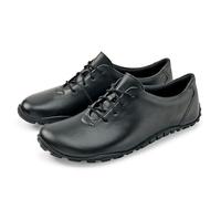 BÄR Julian Chaussures de loisirs à lacets pour homme avec 100 % d'espace pour les orteils et respirantes, Noir , 42 EU Large