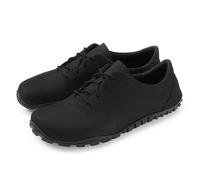 BÄR Julian Chaussures de loisirs à lacets pour homme avec 100 % d'espace pour les orteils et respirantes, Noir , 42 EU Large