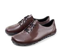 BÄR Julian Chaussures de loisirs à lacets pour homme avec 100 % d'espace pour les orteils et respirantes, marron, 47 EU