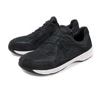 BÄR LadyMove - Chaussures de sport à lacets pour femme - 100 % liberté des orteils - Respirantes, Noir , 40.5 EU Large