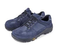 BÄR TransEuropa 2.0 Chaussures de randonnée unisexes à lacets avec 100 % d'espace pour les orteils et respirantes, bleu, 43 EU