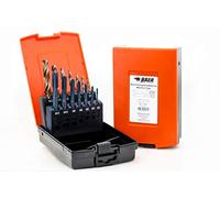 BaerCoil BAER Jeu de tarauds HSSE en acier inoxydable, M3-M12 : tarauds pour machine trou traversant, carottier : M 3-12 - Taraud en acier