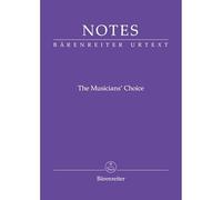 Bärenreiter Notes - The Musician's Choice - Carnet de Notes
