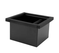 Baeroprki BoîTe à de Café IntéGréE de Bureau, BoîTe à Creuse sans Fond CarréE en Acier Inoxydable, Seau à de Café