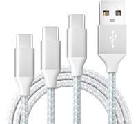 Baertmy-Câble Chargeur Usb C [1m+2m+3m/Lot De 3], Usb 2.0 Type C Charge Rapide 3a Tressé Usb A Vers Usb C 480mbps Transfert De Données, Compatible Avec Samsung Galaxy S22 Sony Xperia Huawei Pixel Htc