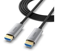 BAERTMY-Câble Hdmi Fibre Optique, Câble Hdmi 4K Supporte 4K@60Hz, Hdr, 4:4:4, 3D, Arc, Hdcp 2.2, Haute Vitesse 18 Gbps (25Meter)