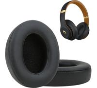 BAERTMY-Coussinets Pour Casque Beats Studio 2 Et Studio 3 Avec Fil Et Sans Fil Avec Mousse À Mémoire De Forme Améliorée Et Cuir Protéiné Résistant À La Transpiration (Noir)