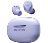 BAERTMY-Écouteurs Sans Fil Bluetooth De Tous Les Jours ¿ Véritable Casque Bluetooth Intra-Auriculaire Avec 32 Heures De Lecture, Multpoint, Confort Extrême Et Suppression Active Du Bruit (Violet Blus