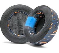 BAERTMY-Freeze Virtuoso - Oreillettes En Gel De Refroidissement En Tissu Hybride Pour Casque De Jeu Corsair Virtuoso Par Wicked Cushions - Épaisseur Et Isolation Acoustique Améliorées Navy Tiger