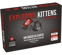 Baertmy-Italie Exploding Kitten Vm18 Jeu De Table, Noir, Ekek02it-Version Italienne