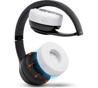 BAERTMY-Sweatz Solo - Coussinets Anti-Transpiration Brevetés Pour Beats Solo 4, Solo 3 Et Solo 2, Fabriqués Par Wicked Cushions Résistants À La Transpiration Et Lavables En Machine White