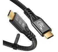 BAERTMY-Usb C 3.2 Gen-2 240W Câble Rallonge Droit 3M 10Ft Transfert De Donnes 20Gbps 48V/5A Câble De Charge Type-C Sortie Video 4K Compatible Avec Thunderbolt 3 Usb-C Ordinateurs