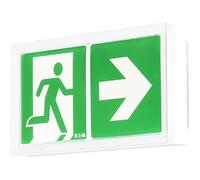 BAES évacuation SATI - 45lm/1h - IP66 IK07 - Fonction Visibilité+ - bi-matière - LUMINOX - 16105