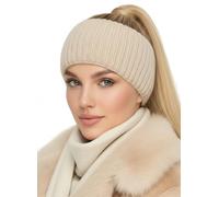 Baesics Bandeau crème pour homme et femme - Cache-oreilles unisexe chaud et élastique avec doublure en polaire - Finitions de qualité supérieure - Taille unique