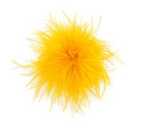 Baesics Broche à plume - Épingle à cheveux Fluffy pour femmes avec plume d'autruche - Accessoire de chapeau vintage - Épingle à cheveux pour mariage, fête, carnaval - Design bohème fleuri pour blazer