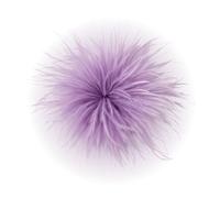 Baesics Broche à plume - Épingle à cheveux Fluffy pour femmes avec plume d'autruche - Accessoire de chapeau vintage - Épingle à cheveux pour mariage, fête, carnaval - Design bohème fleuri pour blazer