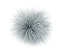 Baesics Broche à plume - Épingle à cheveux Fluffy pour femmes avec plume d'autruche - Accessoire de chapeau vintage - Épingle à cheveux pour mariage, fête, carnaval - Design bohème fleuri pour blazer