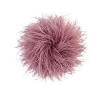 Baesics Broche à plume - Épingle à cheveux Fluffy pour femmes avec plume d'autruche - Accessoire de chapeau vintage - Épingle à cheveux pour mariage, fête, carnaval - Design bohème fleuri pour blazer