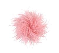Baesics Broche à plume - Épingle à cheveux Fluffy pour femmes avec plume d'autruche - Accessoire de chapeau de style vintage - Épingle à cheveux pour mariage, fête, carnaval, vêtement bohème - Design