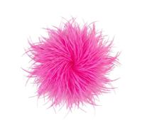 Baesics Broche à plume - Épingle à cheveux Fluffy pour femmes avec plume d'autruche - Accessoire de chapeau de style vintage - Épingle à cheveux pour mariage, fête, carnaval, vêtement bohème - Design