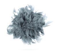 Baesics Broche à plume - Épingle à cheveux Fluffy pour femmes avec plume d'autruche - Accessoire de chapeau de style vintage - Épingle à cheveux pour mariage, fête, carnaval - Fascinateur pour blazer
