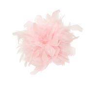 Baesics Broche à plume - Épingle à cheveux Fluffy pour femmes avec plume d'autruche - Accessoire de chapeau de style vintage - Épingle à cheveux pour mariage, fête, carnaval - Fascinateur pour blazer