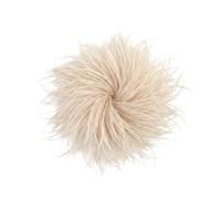 Baesics Broche à plumes pour femmes - broche en plumes d'autruche duveteuse | broche à fleur d'aiguille à assembler à l'aide d'un bouton | Vintage pour mariage, mariée, carnaval, blazer, robe, SF
