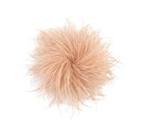 Baesics Broche avec plumes pour femme, broche en forme de plume d'autruche, broche en forme de fleur avec pompon à accrocher, vintage pour mariage, mariée, carnaval, robe blazer, SF
