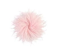 Baesics Broche en plumes - Épingle à cheveux en plumes d'autruche luxuriante pour femmes, accessoire de chapeau vintage, pour mariage, fête, robe de soirée chic, pour veste en blazer - Design bohème