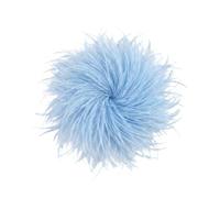 Baesics Broche Femme Plume Autruche Vintage Bijoux de Mariée Mariage Fête Carnaval Accessoires Cheveux Blazer Robe Manteau Fleurs, SF, 100 % plume d'autruche