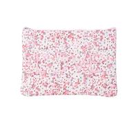 Baesics Trousse de toilette pour femme - 20 x 14 cm - Plat et petit - Organiseur de sac à main et trousse de maquillage avec fermeture éclair - Pour maquillage, petits objets et pharmacie de voyage