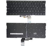 BAETI Clavier américain for X-IAO-MI MI air 13 161301-01 mk10000005761 490.09U07.0D01 9Z.ND7BW TM1604 TM1613R TM1704 TM1703 161301 (Remplacement du Clavier) (Color : Nero)