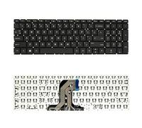 BAETI Nouveau Clavier d'origine for l-aptop for HP Pav-ilio-n 15-AC 15-AF 15-AY 15-BA 15-BF 250 255 G4 TPN-C125 C126 Clavier américain Noir (Remplacement du Clavier)