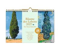 Bäume des Lebens 2027: Der Kunst-Kalender mit 36 Postkarten