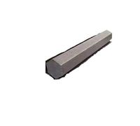 BAFAFA 1 tige hexagonale en acier de 500 mm, matériau de la barre hexagonale 45 n° Acier hexagonal côté opposé 5-17 mm Outils personnalisables(17mm)